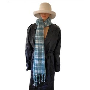 Rubi Fluffy Oversized Green Scarf